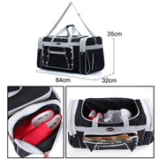 Waterproof Nylon Gym Bag - Blue Force Sports