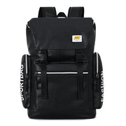 Stylish Multi-Space Men's Travel Laptop Backpack with USB - Blue Force Sports