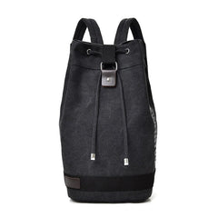 Casual Large Capacity Bucket Shape Men's Travel Backpack - Blue Force Sports