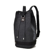 Casual Large Capacity Bucket Shape Men's Travel Backpack - Blue Force Sports