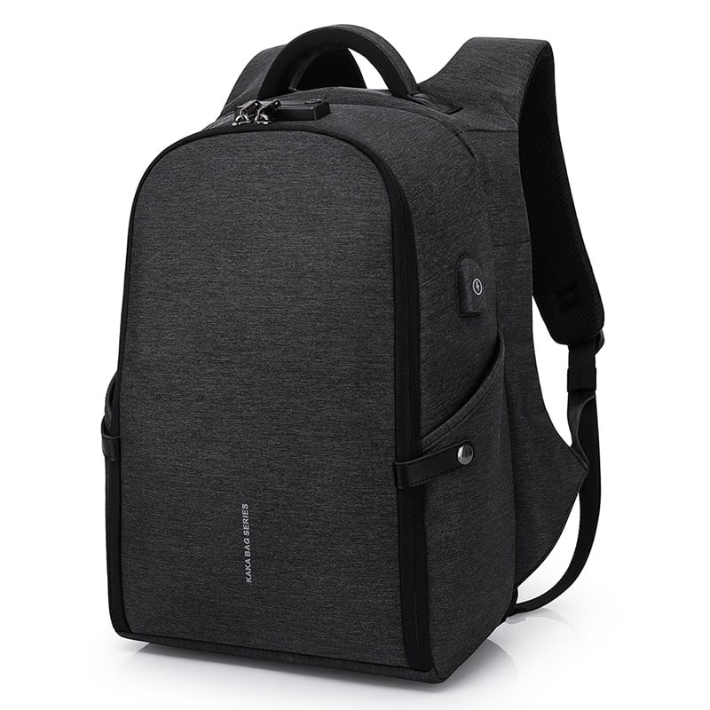 Fashion Large Capacity Men's Travel Laptop Backpack with USB - Blue Force Sports