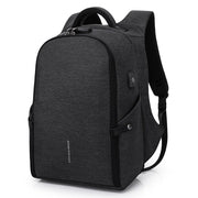 Fashion Large Capacity Men's Travel Laptop Backpack with USB - Blue Force Sports