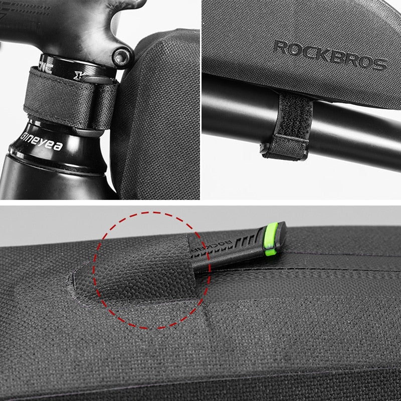 Waterproof Portable Large Capacity Bicycle Tube Bag - Blue Force Sports