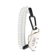 Mini  Anti-Theft Helmet Cable Lock - Blue Force Sports