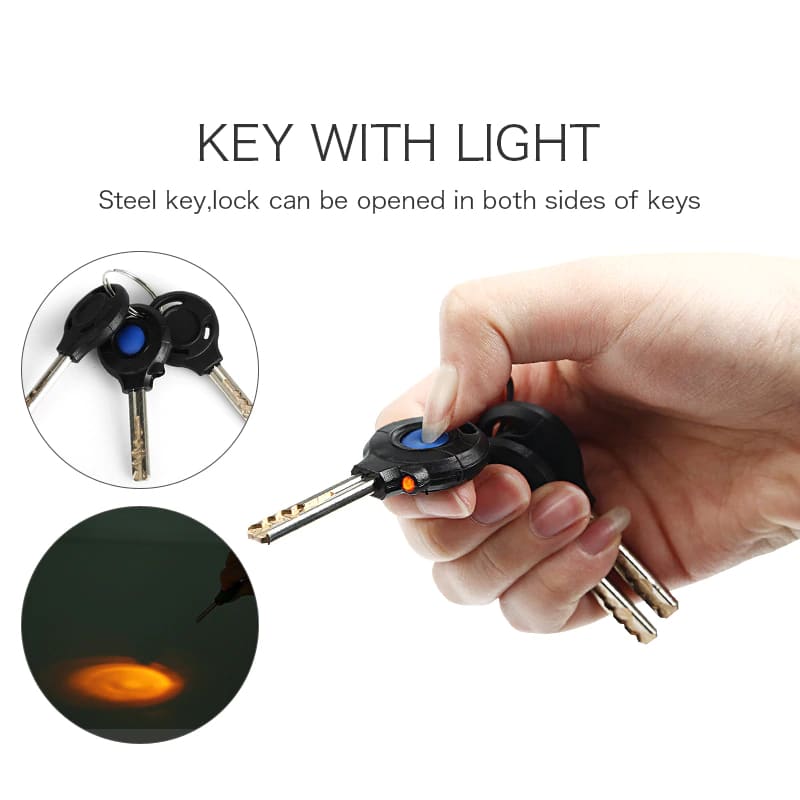 Anti-Theft Bicycle Cable Locks - Blue Force Sports