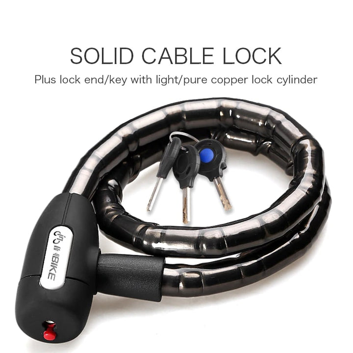Anti-Theft Bicycle Cable Locks - Blue Force Sports