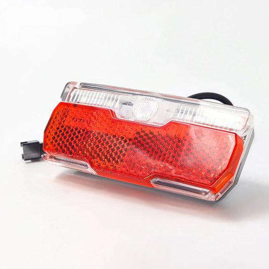Electric LED Bicycle Rear Light with Reflectors - Blue Force Sports