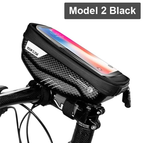 Rainproof Bicycle Bag with Phone Case - Blue Force Sports