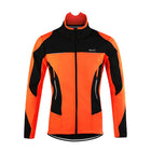 Windproof Men's Thermal Fleece Cycling Jacket - Blue Force Sports