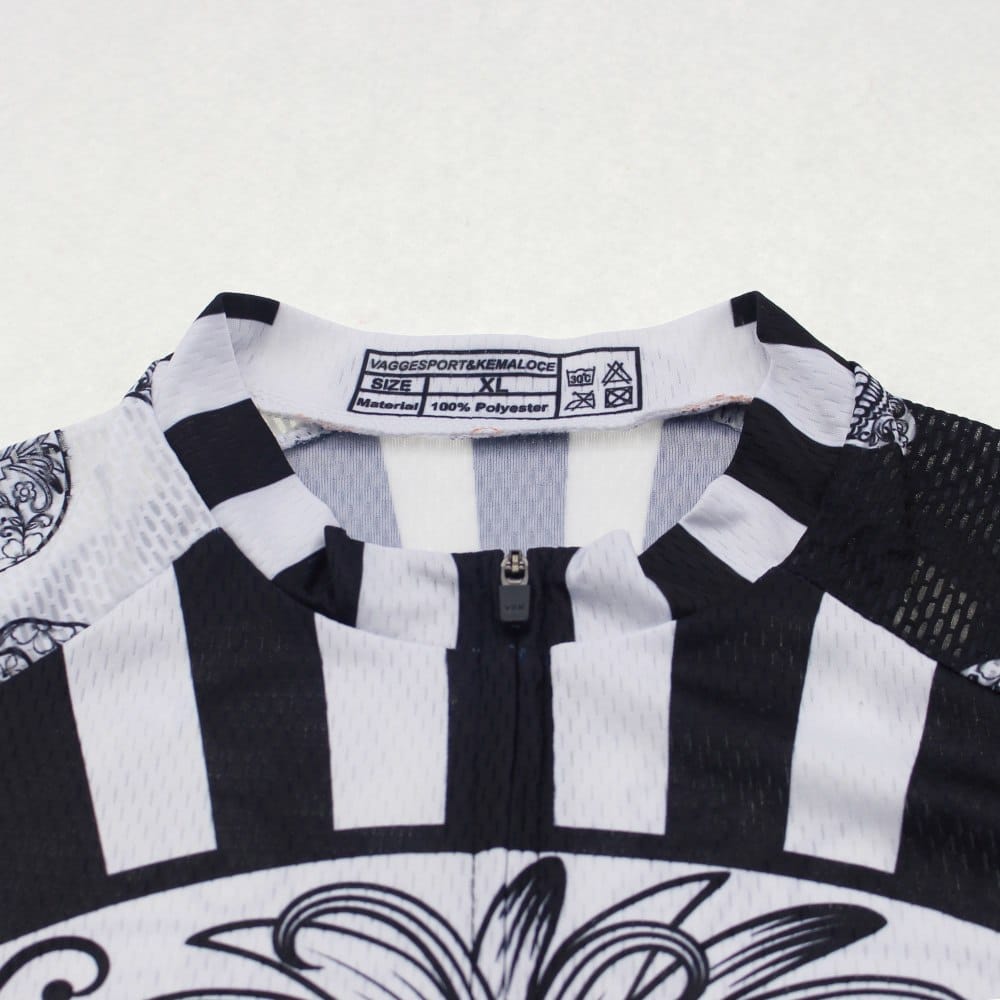 Skull Printed Quick Dry Cycling Jersey, 4 Types - Blue Force Sports