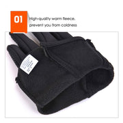 Anti-Slip Warm Touchscreen Cycling Gloves - Blue Force Sports