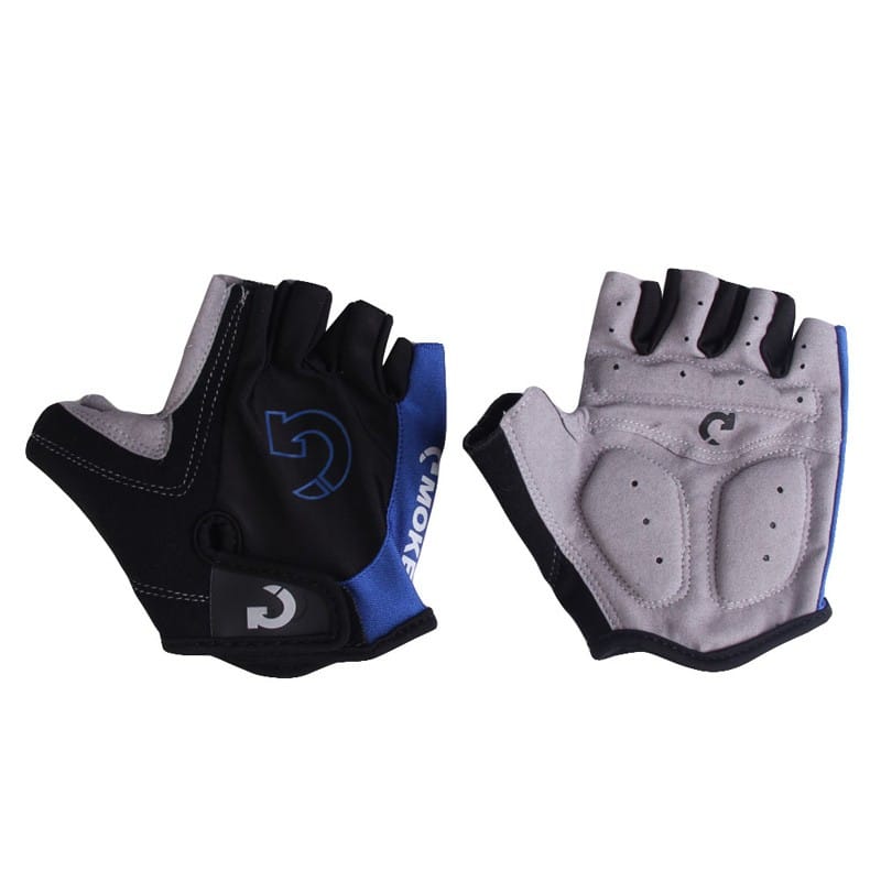 Unisex Cycling Half Finger Gloves - Blue Force Sports