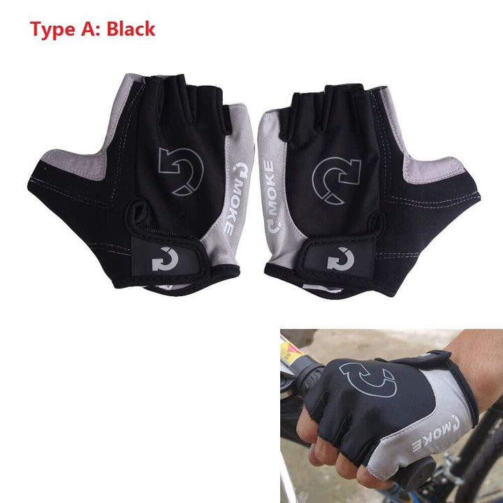 Anti Slip Cycling Gloves - Blue Force Sports