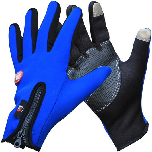 Thermal Bike Gloves - Blue Force Sports