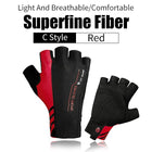 High Elastic Breathable Half Finger Cycling Gloves - Blue Force Sports