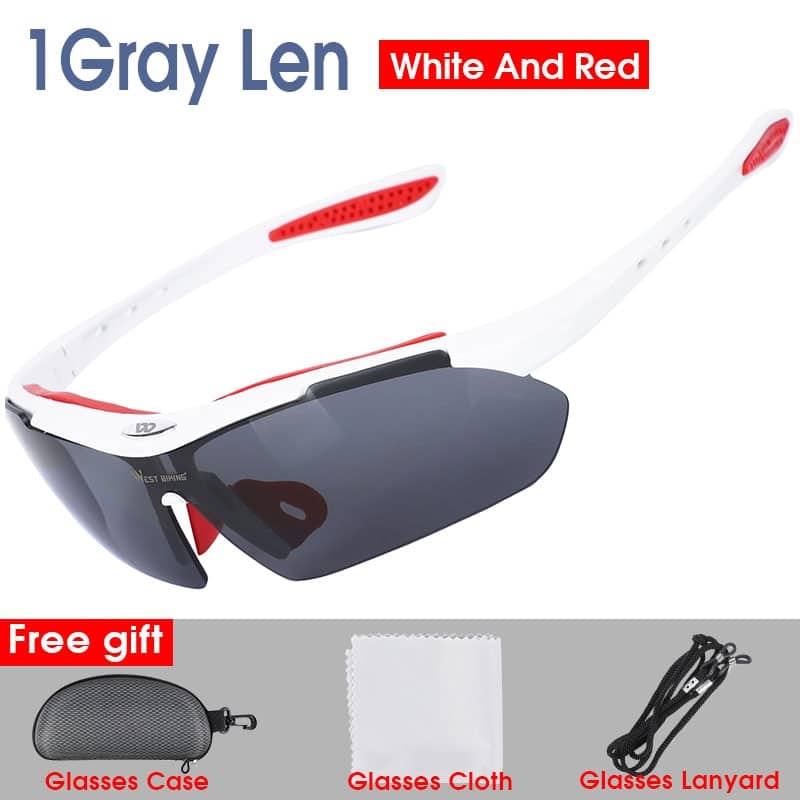 Cycling Unisex Polarized Glasses - Blue Force Sports