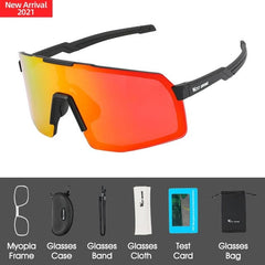 Cycling Unisex Polarized Glasses - Blue Force Sports