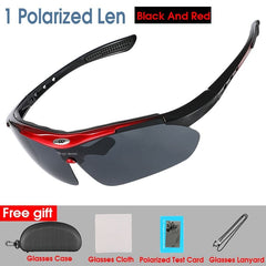 Cycling Unisex Polarized Glasses - Blue Force Sports
