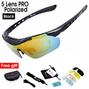 Cycling Unisex Polarized Glasses - Blue Force Sports
