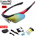 Cycling Unisex Polarized Glasses - Blue Force Sports