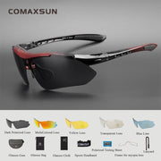 Professional Polarized Cycling Goggles - Blue Force Sports