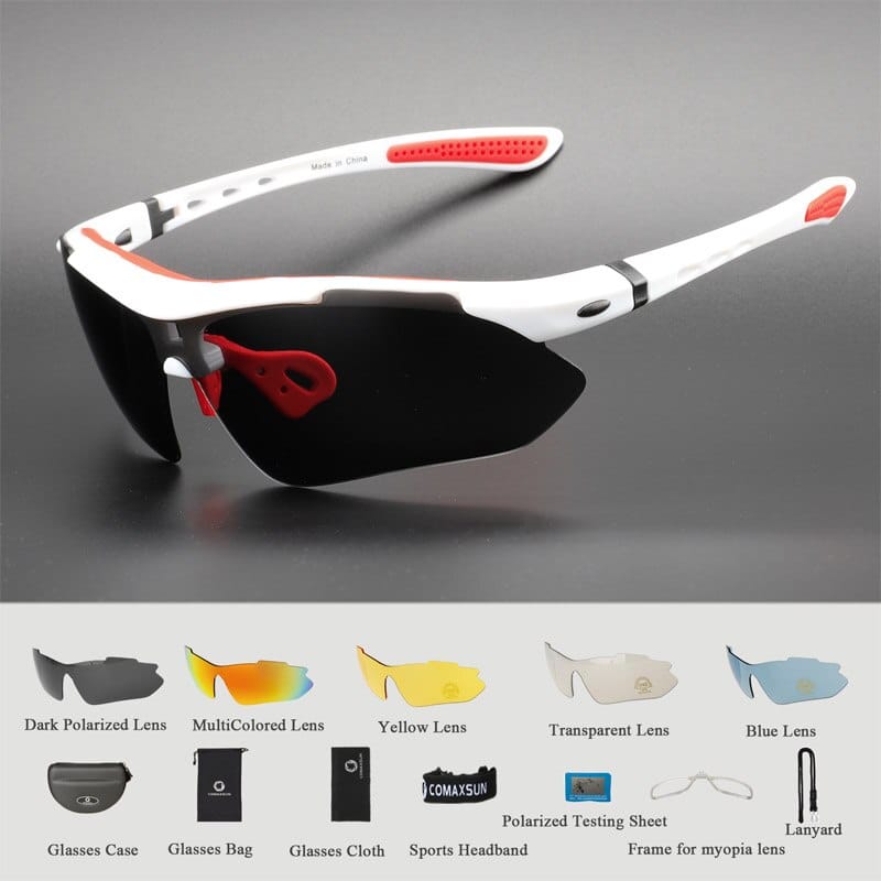 Professional Polarized Cycling Goggles - Blue Force Sports