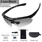Windproof Anti-fog Polarized Cycling Glasses - Blue Force Sports