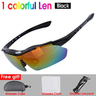 Windproof Anti-fog Polarized Cycling Glasses - Blue Force Sports