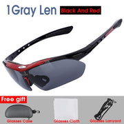 Windproof Anti-fog Polarized Cycling Glasses - Blue Force Sports