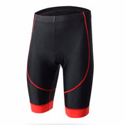 Comfortable Elastic Men's 3D Padded Cycling Shorts - Blue Force Sports