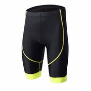 Comfortable Elastic Men's 3D Padded Cycling Shorts - Blue Force Sports