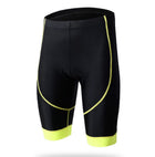 Comfortable Elastic Men's 3D Padded Cycling Shorts - Blue Force Sports