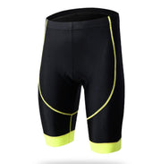 Comfortable Elastic Men's 3D Padded Cycling Shorts - Blue Force Sports