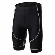 Comfortable Elastic Men's 3D Padded Cycling Shorts - Blue Force Sports