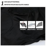5D Gel Padded Shockproof Cycling Underwear Shorts - Blue Force Sports
