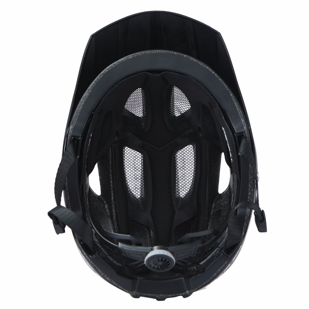 Mountain Bike Helmet with Visor - Blue Force Sports