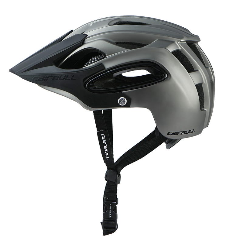 Mountain Bike Helmet with Visor - Blue Force Sports