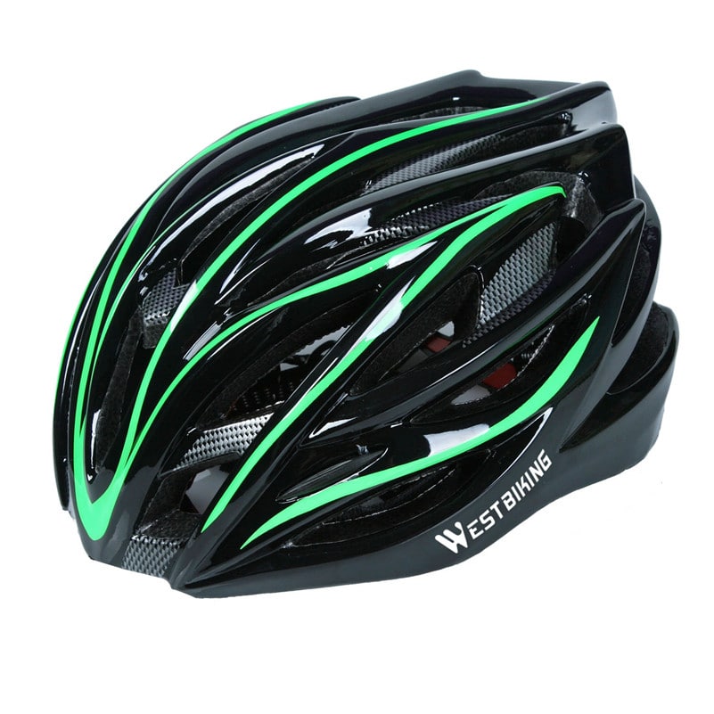 Ultralight Integrally Molded Bicycle Helmet - Blue Force Sports