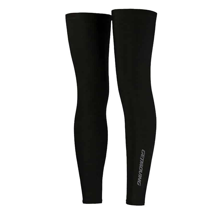 Windproof Elastic Design Cycling Leg Warmers - Blue Force Sports