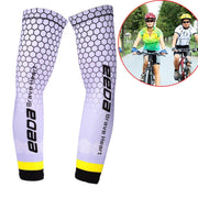 Net Pattern UV Protection Arm Warmers - Blue Force Sports