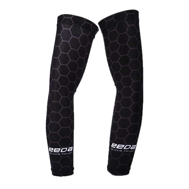 Net Pattern UV Protection Arm Warmers - Blue Force Sports