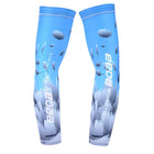 Net Pattern UV Protection Arm Warmers - Blue Force Sports