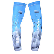 Net Pattern UV Protection Arm Warmers - Blue Force Sports