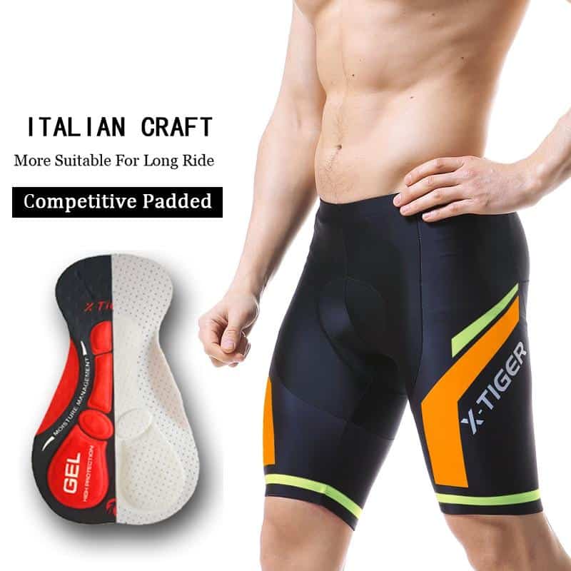 Professional Comfortable Quick-Drying Men's Cycling Shorts - Blue Force Sports
