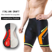 Professional Comfortable Quick-Drying Men's Cycling Shorts - Blue Force Sports