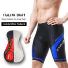 Professional Comfortable Quick-Drying Men's Cycling Shorts - Blue Force Sports
