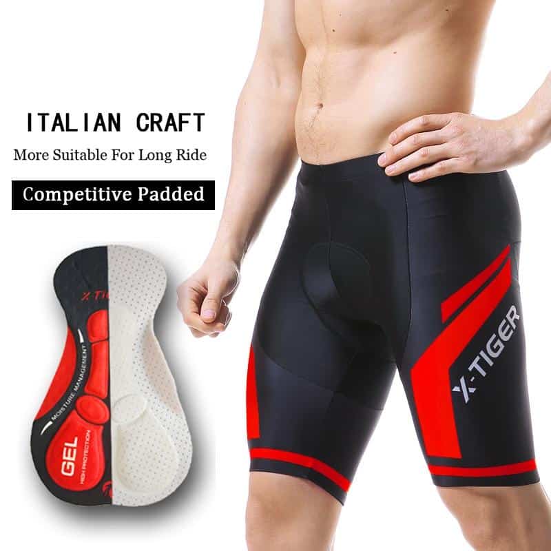 Professional Comfortable Quick-Drying Men's Cycling Shorts - Blue Force Sports