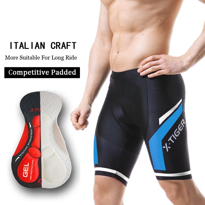 Professional Comfortable Quick-Drying Men's Cycling Shorts - Blue Force Sports