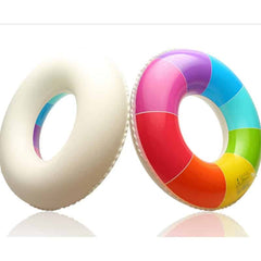 Inflatable Swimming Rainbow Color Rings - Blue Force Sports
