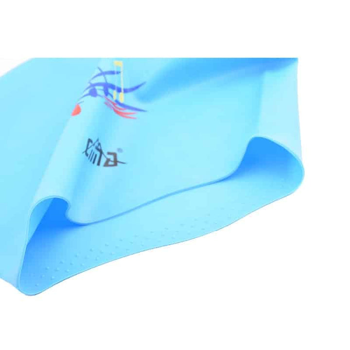 Waterproof Printed Swimming Caps - Blue Force Sports